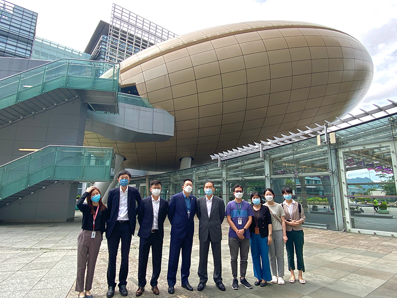 Vice President of City University of Hong Kong Visits ZSHK